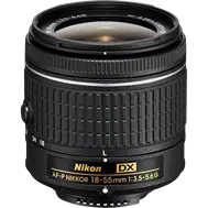 Nikon NIKKOR 18-55MM F/3.5-5.6G VR II Logo