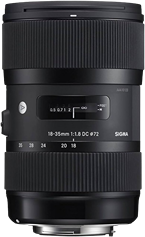 Sigma 18-35MM 1:1.8 DC HSM (NIKON) Logo