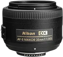 Nikon AF-S DX NIKKOR 35MM F/1.8G Logo