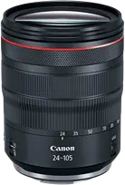 Canon EOS RF 24-105MM F4 L IS USM Logo