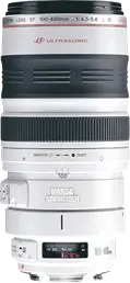 Canon EF 100-400 F4.5-5.6L IS  USM Logo