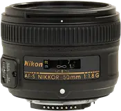 Nikon AF-S  NIKKOR 50MM F/1.8G Logo