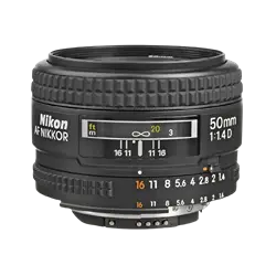 Nikon AF NIKKOR 50MM F/1.4D Logo