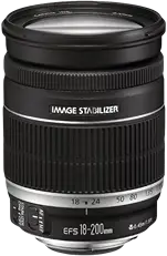 Canon EF-S 18-200 F/3.5-5.6 IS Logo