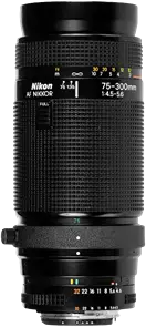 Nikon AF-P 75-300MM VR Logo