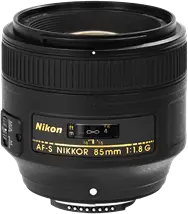 Nikon 85MM F/1.8G Logo