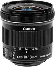 Canon EF-S 10-18MM F/4.5-5.6 IS STM Logo