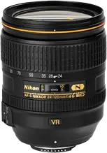 Nikon AF-S  NIKKOR 24-120MM F/4G ED VR Logo