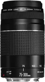 Canon EF 75-300 Logo