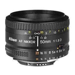 Nikon AF NIKKOR 50MM F/1.8D Logo