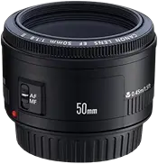 Canon 50MM F/1.8 IS Logo