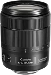 Canon EF-S 18-135MM F/3.5-5.6 IS USM Logo
