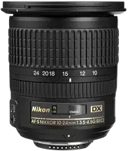 Nikon 10-24MM F/3.5-4.5G ED Logo