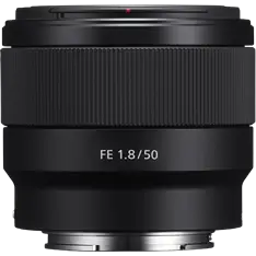 Sony 50MM F/1.8 Full-Frame Lens Logo