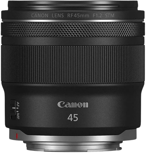 Canon RF 45mm F/1.2 STM Lens Logo